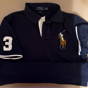 Polo by Ralph Lauren Navy Blue Polo Shirt